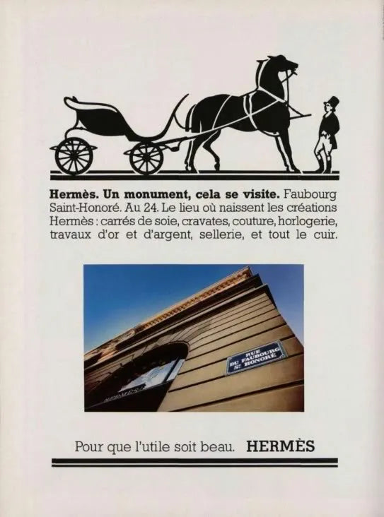 1976 fashion women hermes ad