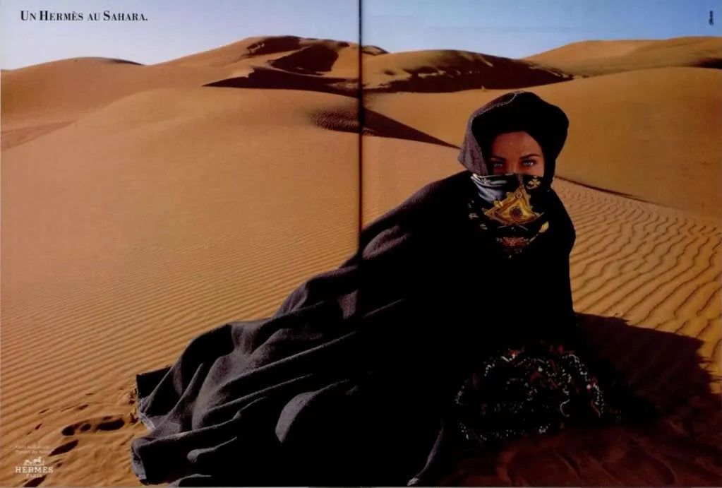 hermes desert 1990s ads