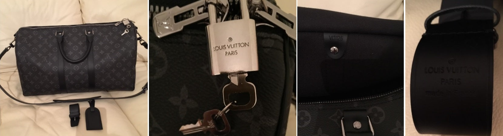 Réplica de viaje de Louis Vuitton a la venta, falsa en línea