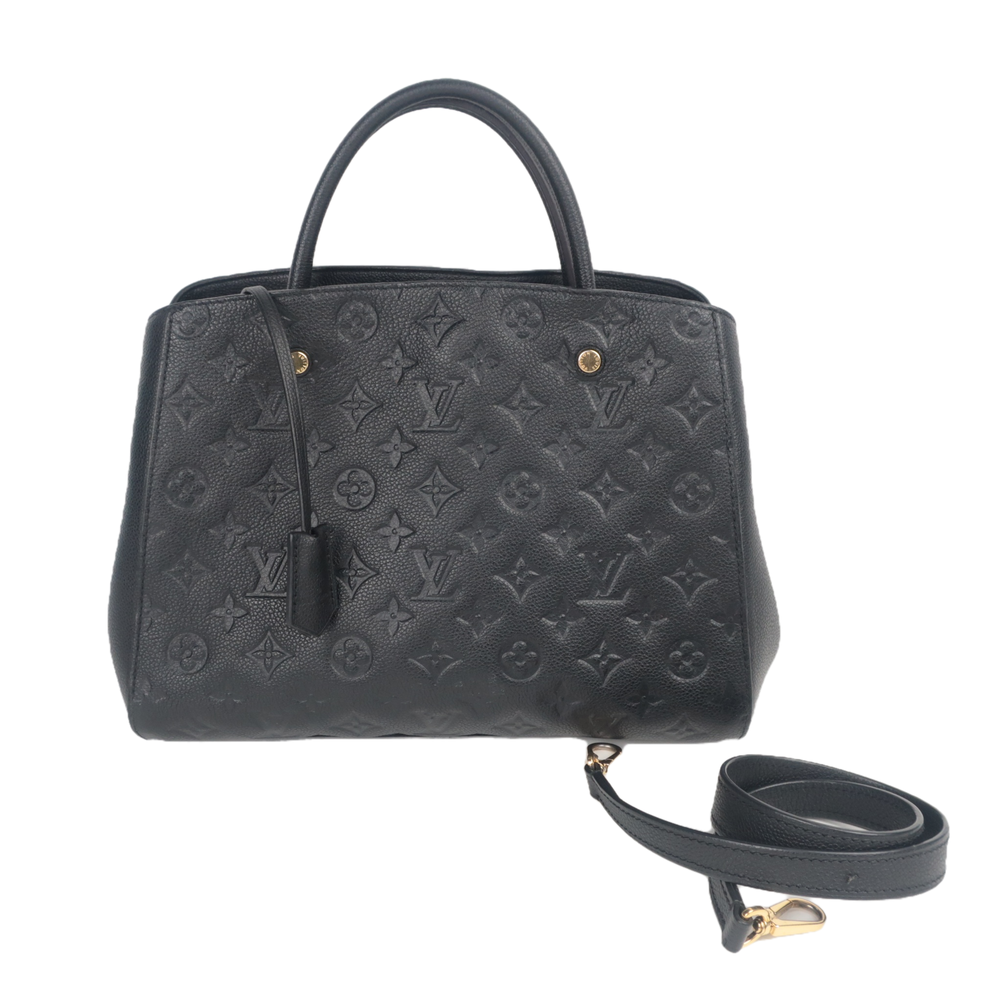 women louis vuitton purse black