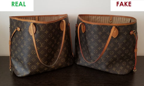 GUIDE] Louis Vuitton Neverfull Fake vs Real (50 Examples) – Bagaholic