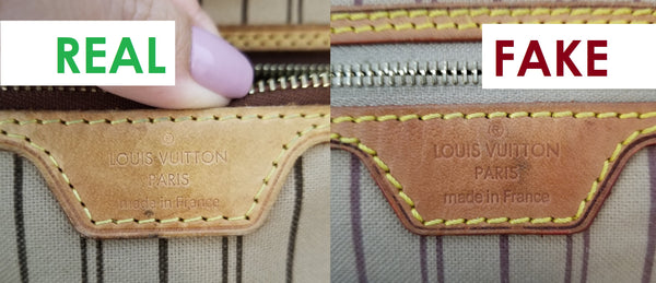 louis vuitton neverfull how to spot a fake  tell if it's authentic or replica