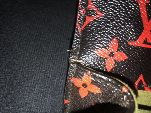 Louis Vuitton Pochette Metis aus Canvas mit Rissen