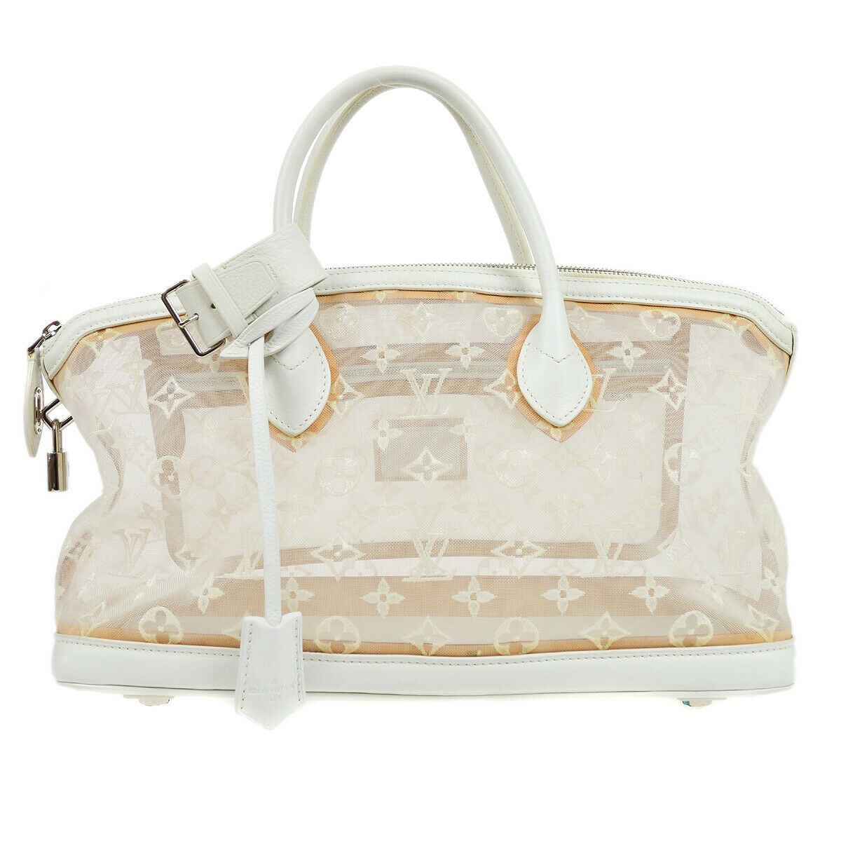 Louis Vuitton Clear Monogram Sac Cabas Cruise Ambre GM Tote Bag