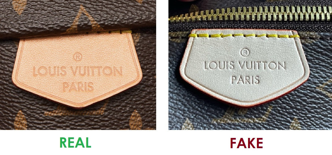 4 Cómo detectar un falso Louis Vuitton Bumbag Real Fake