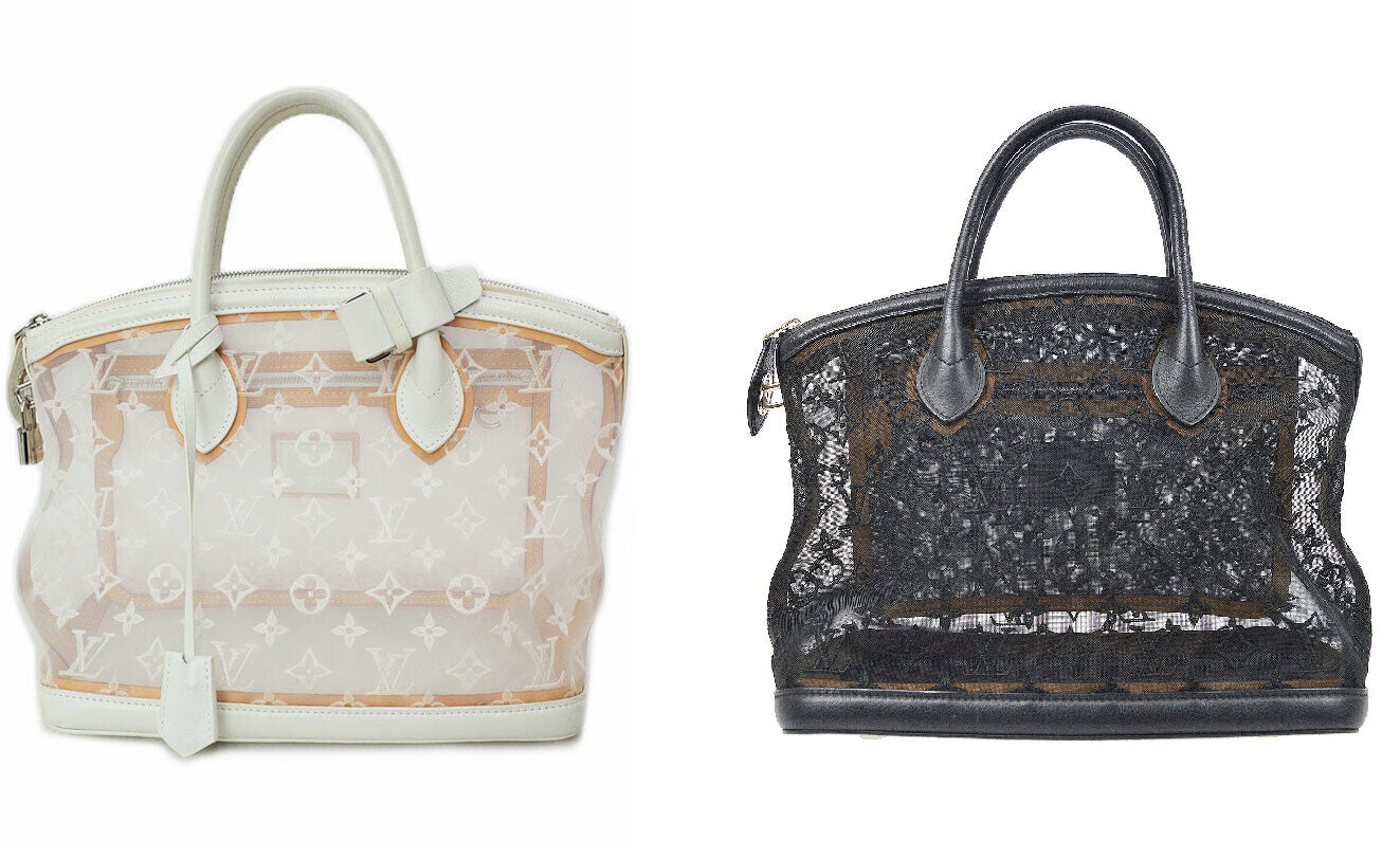Louis Vuitton Monogram Transparent Lockit Handbag
