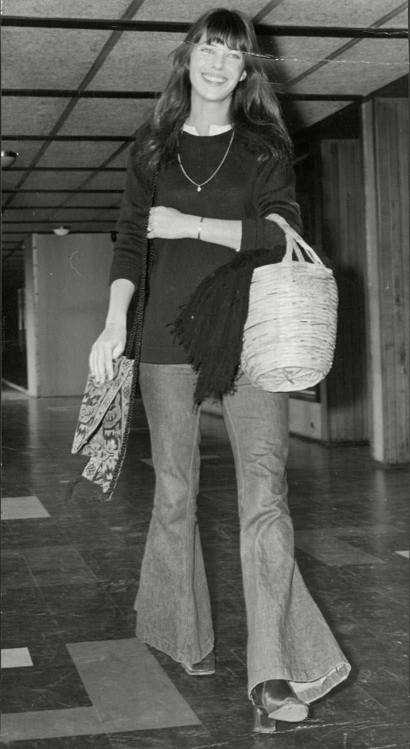 Ideas de moda para mujeres de los 70: tarifas de Jane Birkin