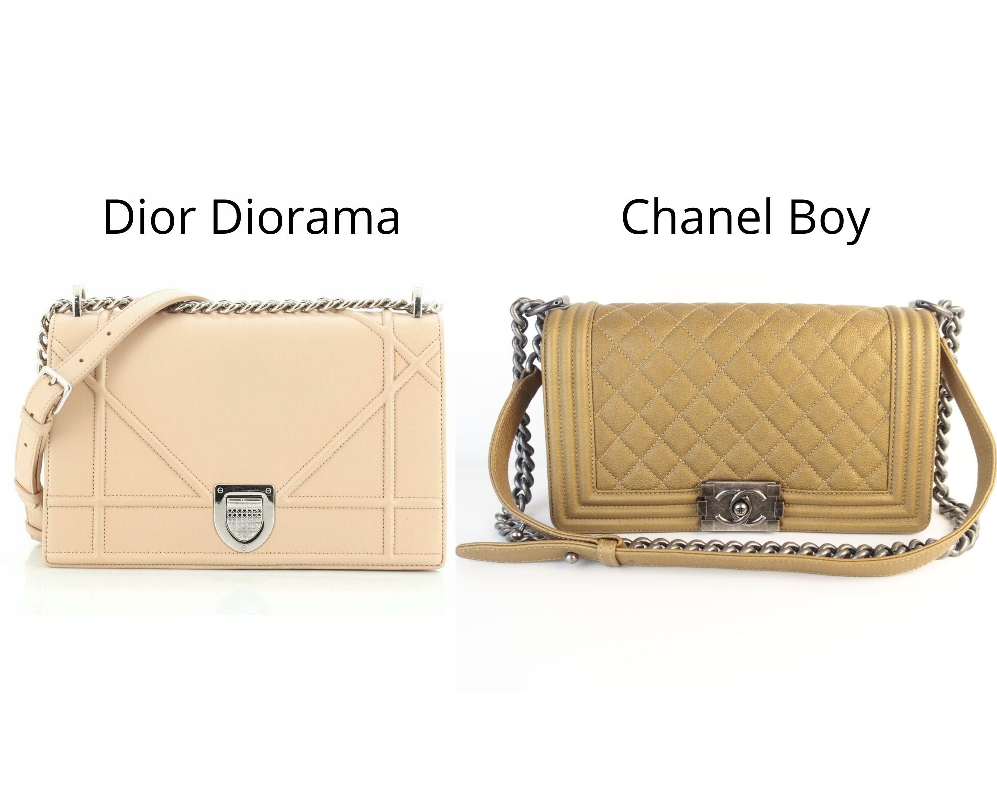 lady dior vs chanel boy