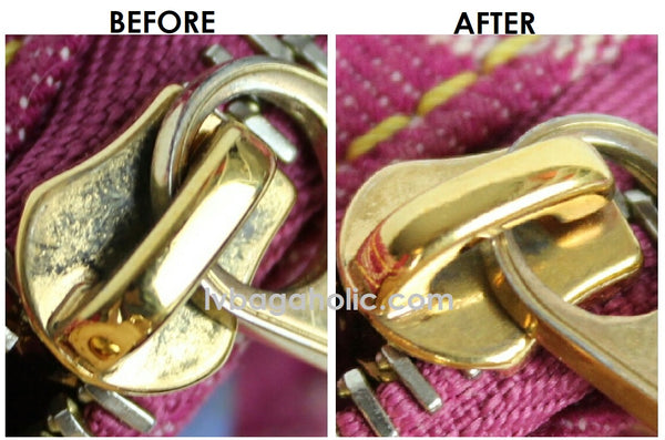 HOW TO CLEAN LOUIS VUITTON BRASS HARDWARE