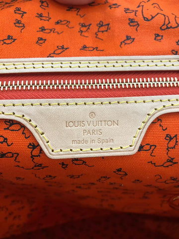 How to Tell if This Louis Vuitton Catogram Neverfull MM Is Real Or Fak