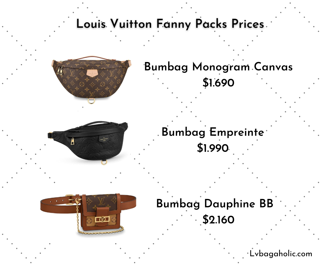 Louis Vuitton Bumbag Comparison - Empreinte and Canvas! What fits and Mod  Shots! 