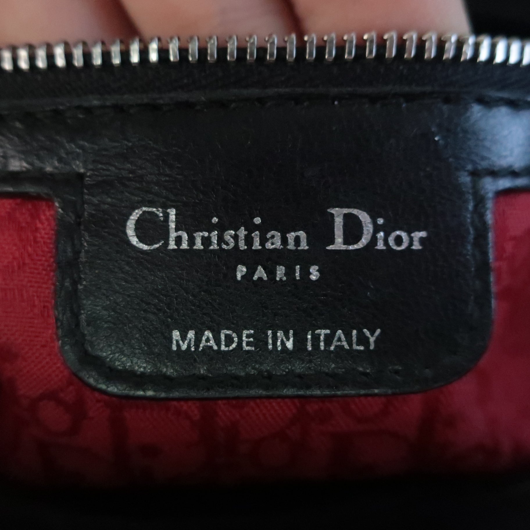 christian dior bag serial number