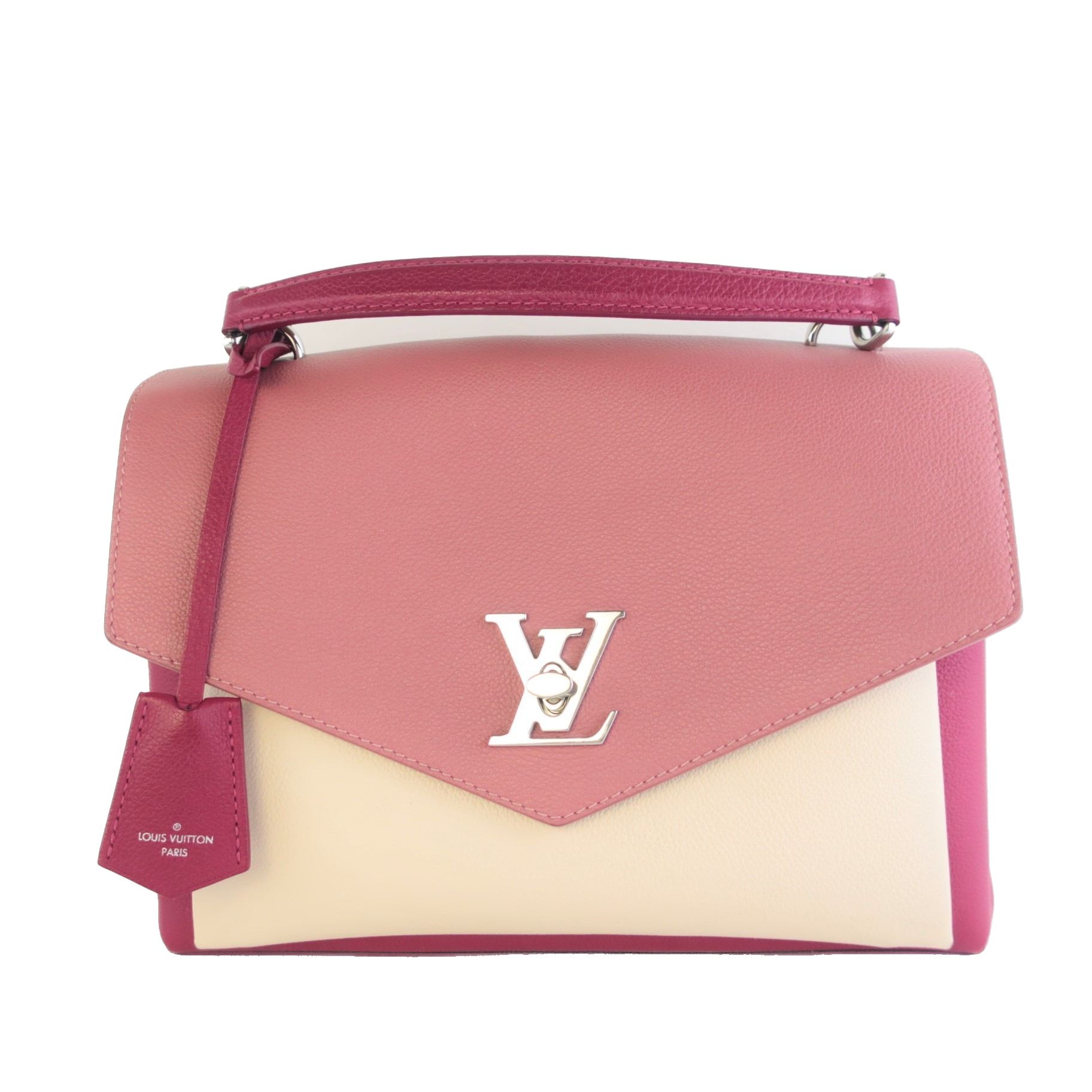 Spring-Summer 2021 Bag Trends: How To Stay Fashionable Shopping Pre-Owned Louis Vuitton Mylockme Bag