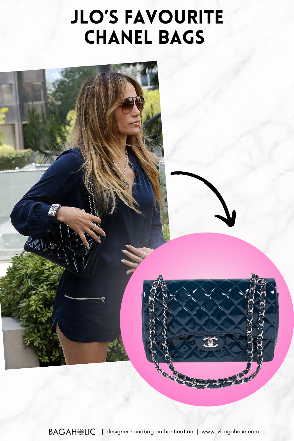 100 celebrità e le loro borse Chanel preferite Beyonce Chanel Boy Bag Celebs Part1 Jennifer Lopez Chanel Borse