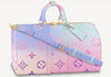 Louis Vuitton Sunrise Pastel Bag Collection 2022 keepall bandouliere pink violet lv bag