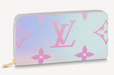 LOUIS VUITTON SUNRISE Pastel Bag Collection 2022 Zippy Pink Violet LV Wallet