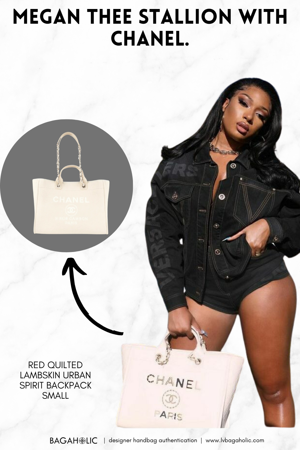 100 Celebs and Their Favorite Chanel Bags (Part 1) Megan Thee Stallion WITH CHANEL