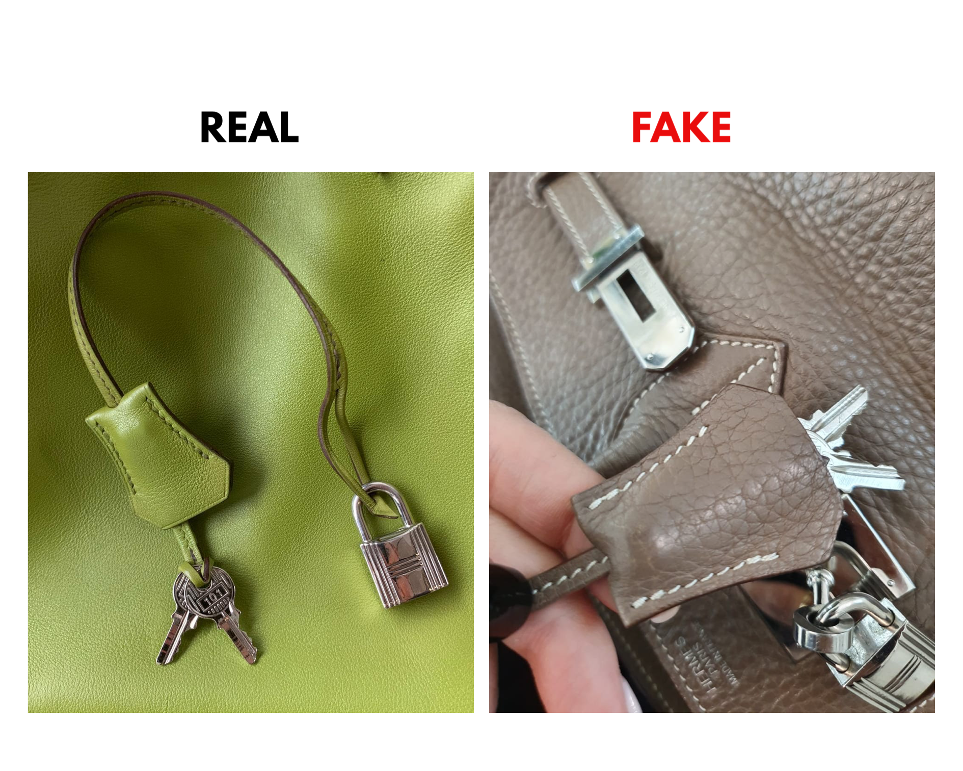 fake birkin vs real