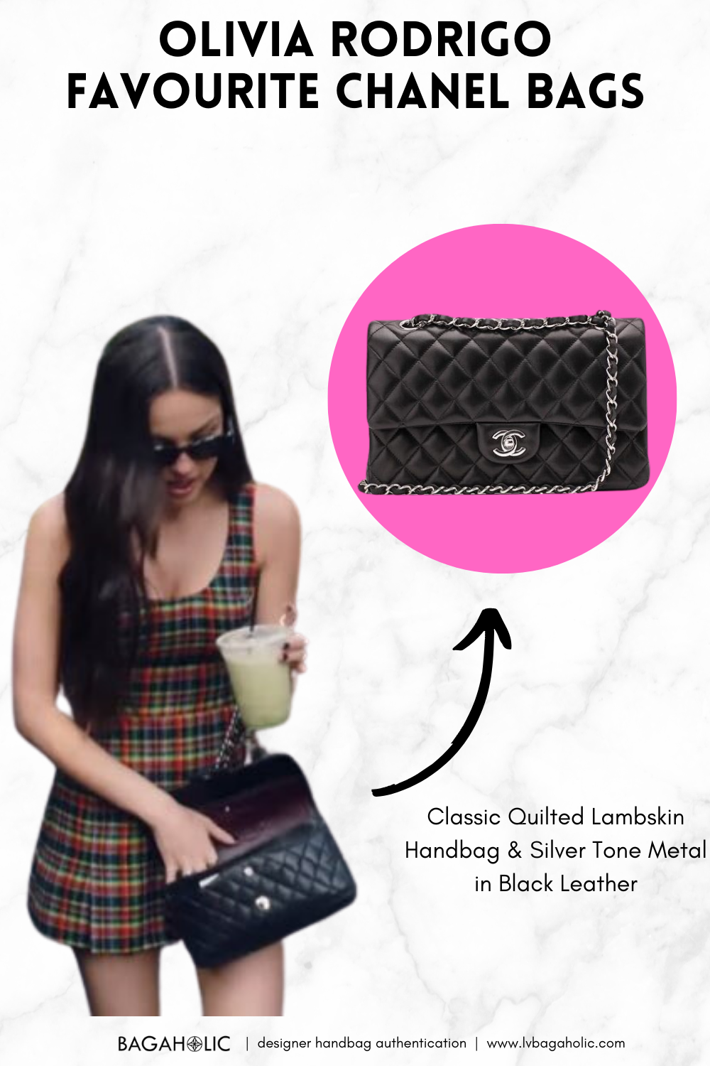 100 Celebs and Their Favorite Chanel Bags (Part 1) Olivia Rodrigo