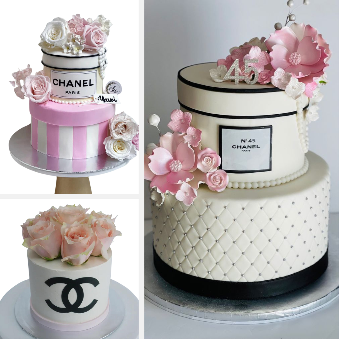Trendy Chanel Cakes: Runway-Inspired Dessert Delights Eiffel Tower Cake with Chanel Elements