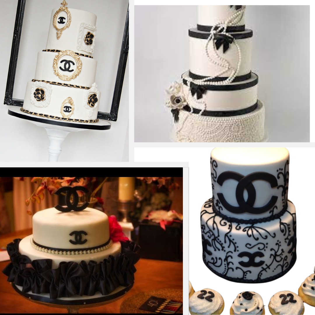 Trendy Chanel Cakes: Runway-Inspired Dessert Delights Couture Ruffle Cake