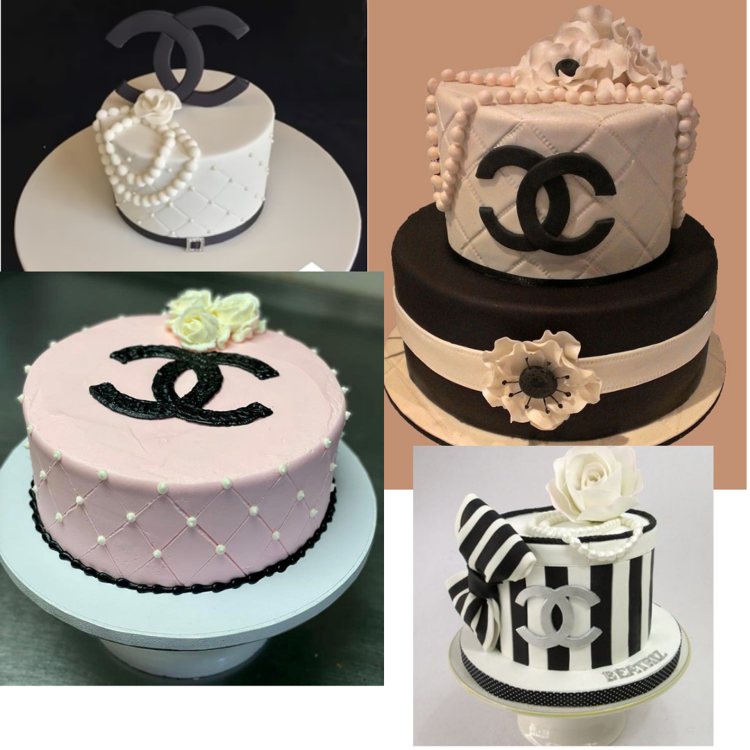 Trendy Chanel Cakes: Runway-Inspired Dessert Delights Pearl-Embellished Cake