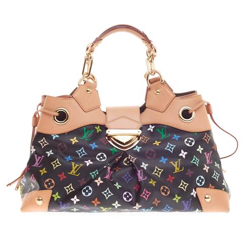 White Louis Vuitton Monogram Multicolore Ursula Handbag – Designer