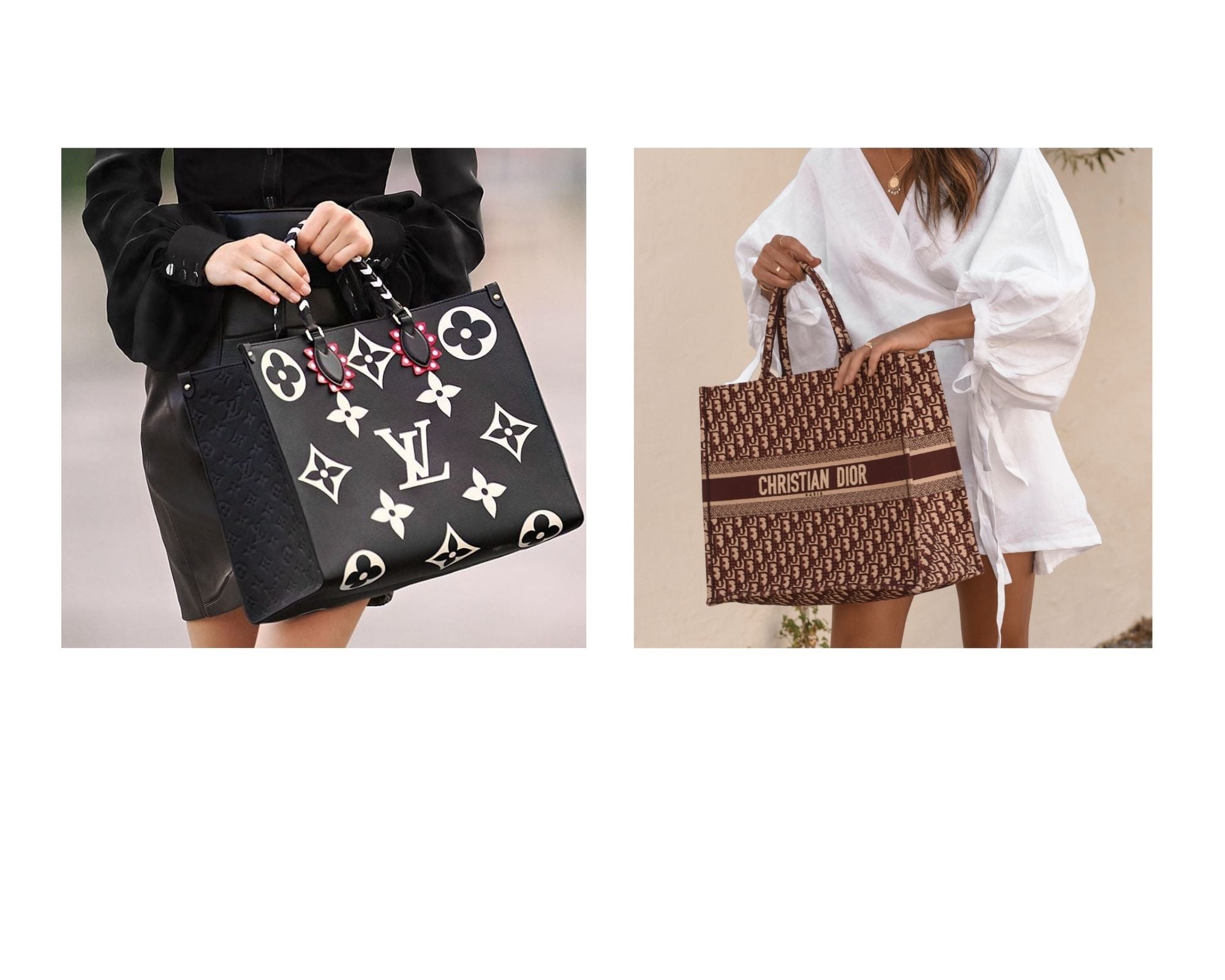 What is the Best Designer Tote Bag: Dior Book Tote vs Louis Vuitton On –  Bagaholic