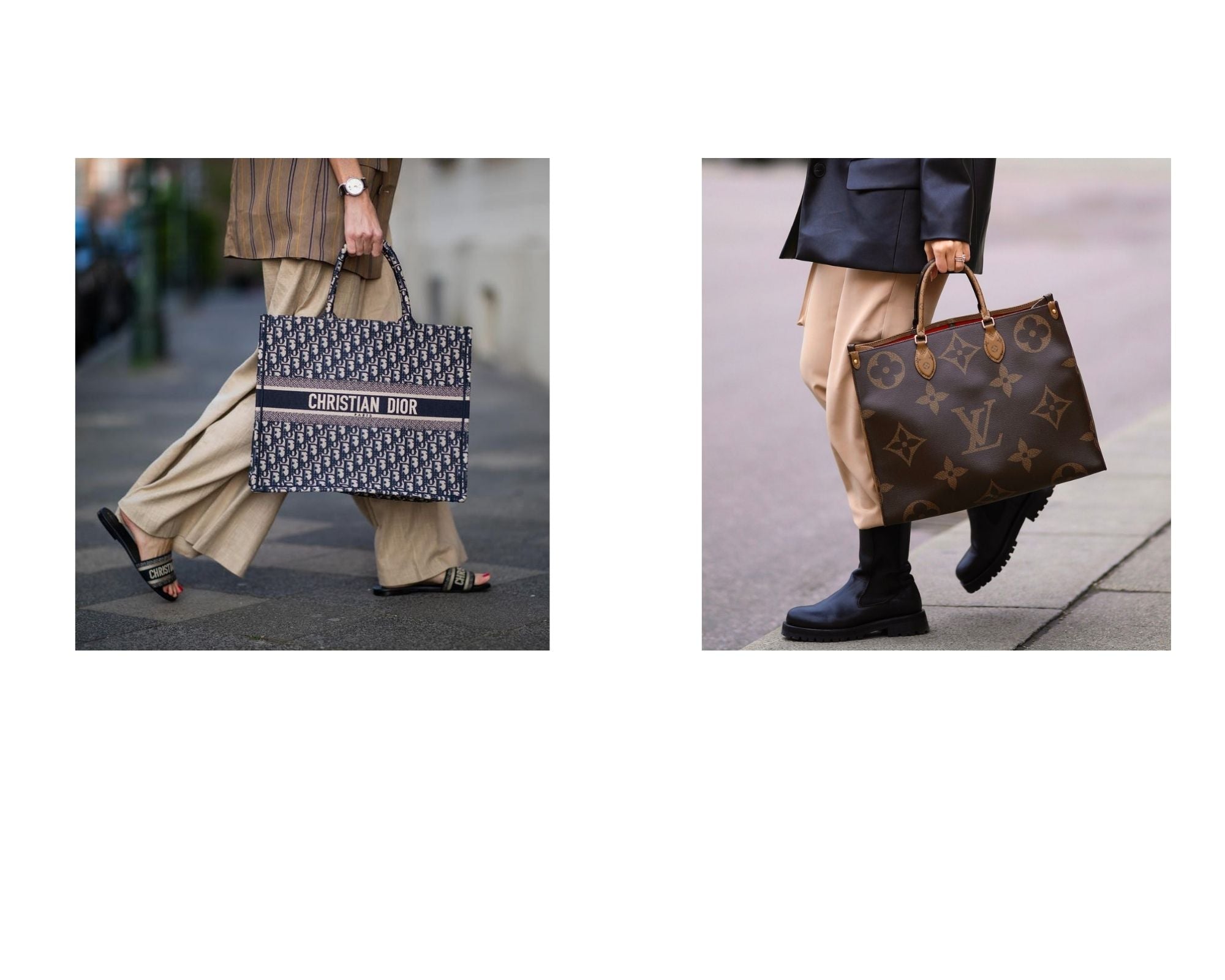 Best Book Tote - Reviewing & Ranking Louis Vuitton On The Go, Dior Book  Totes & YSL Rive Gauche 