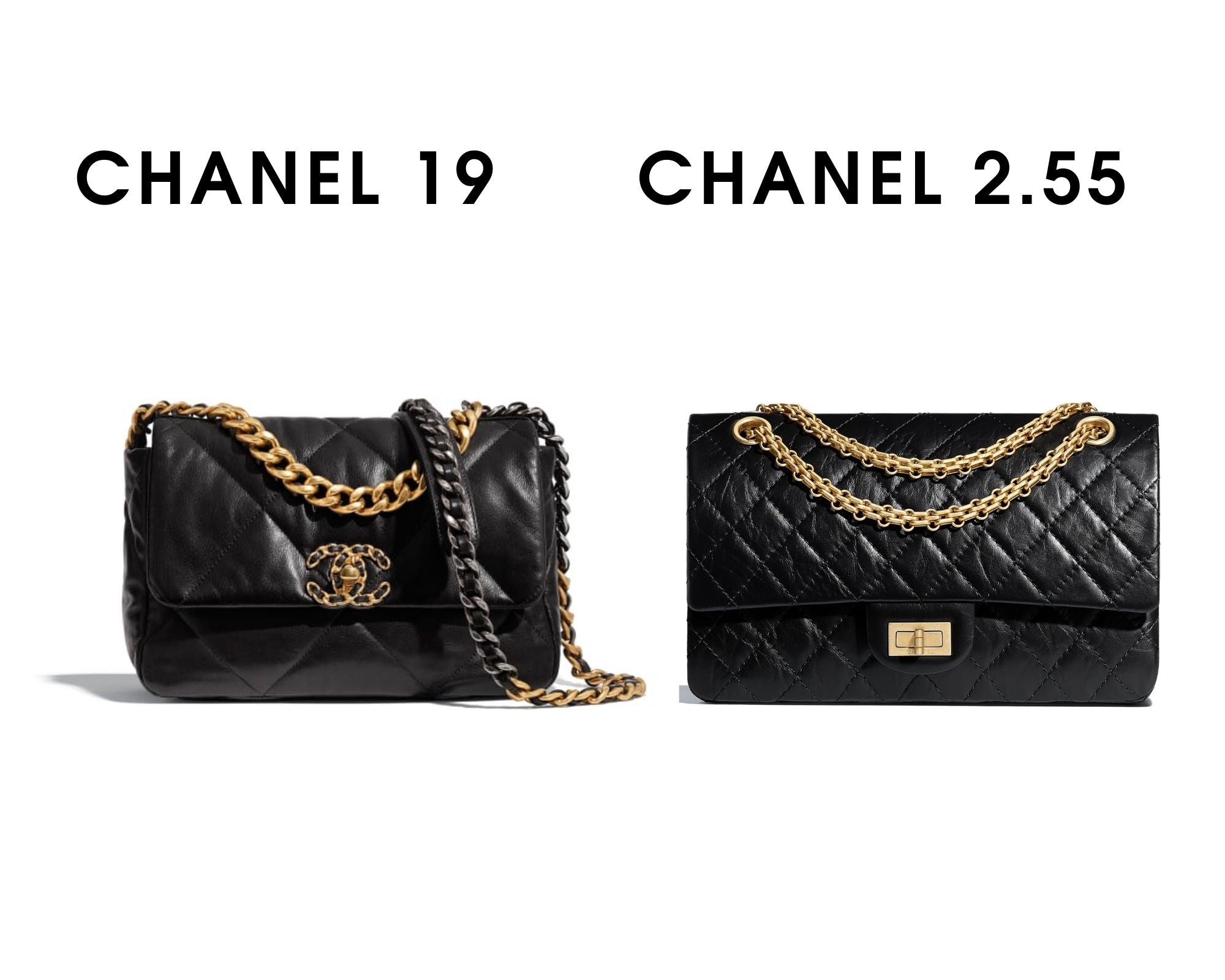 Is Chanel 19 Bag Worth Buying? Ultimate New Chanel “It” Bag Review Chanel 19 vs Chanel 2 55
