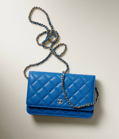chanel CLASSIC WALLET ON CHAIN caviar price list