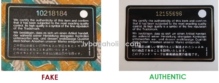 Guide] How to Check Chanel Authenticity Card: Real vs Fake – Bagaholic