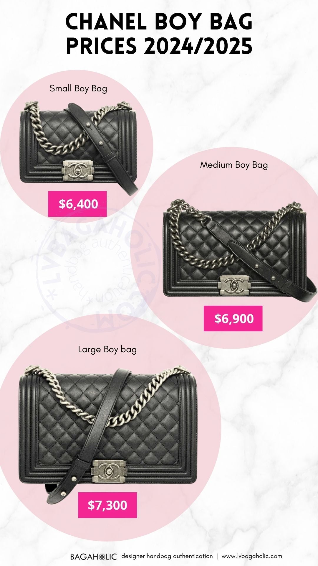 chanel boy prices - how much is chanel boy in the us