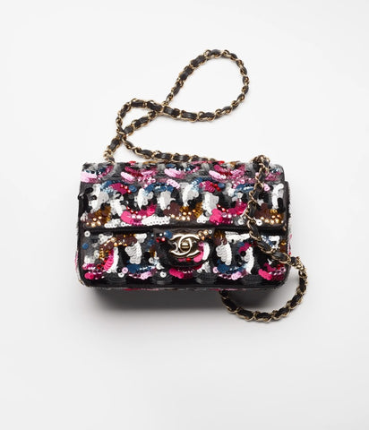 Chanel Mini Flap Aud Sequin Australia