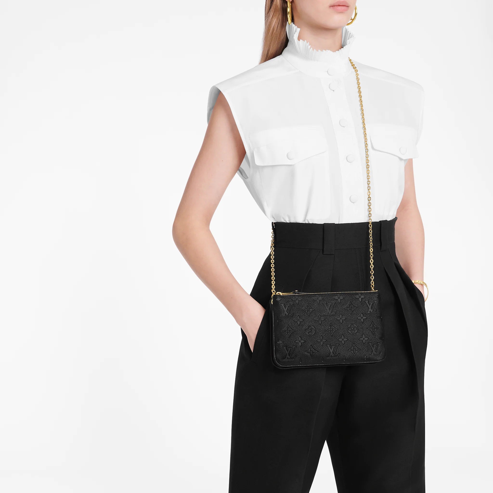 Which Louis Vuitton Handbag Is the Cheapest? Louis Vuitton Purses Under $1,500 Louis Vuitton Double Zip Pochette (Empreinte) purse