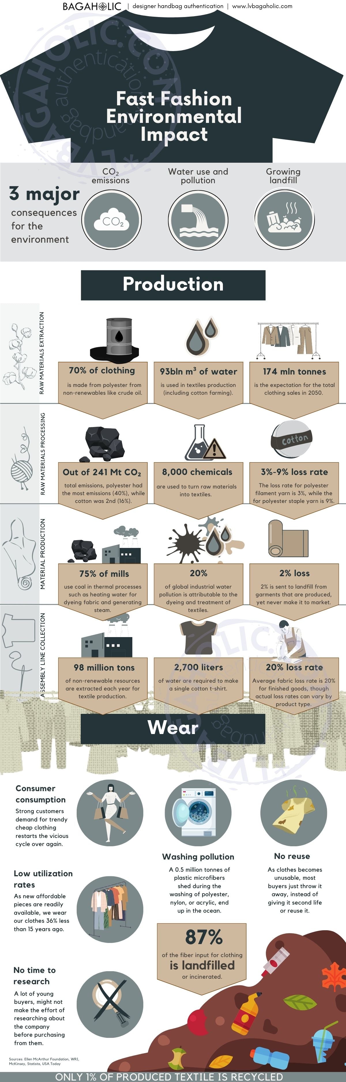 Inforgraphic de moda rápida