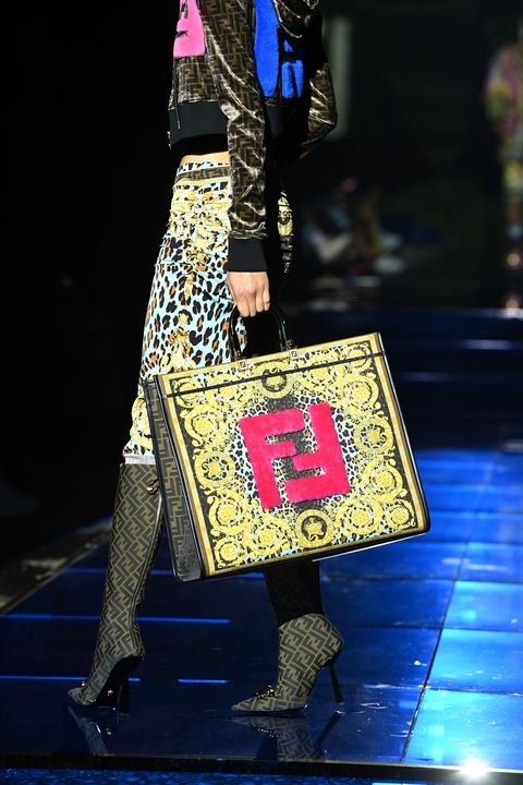 Fendi x Versace Sunshine Fendace Tote Bag, Women's Fashion, Bags & Wallets, Tote  Bags on Carousell