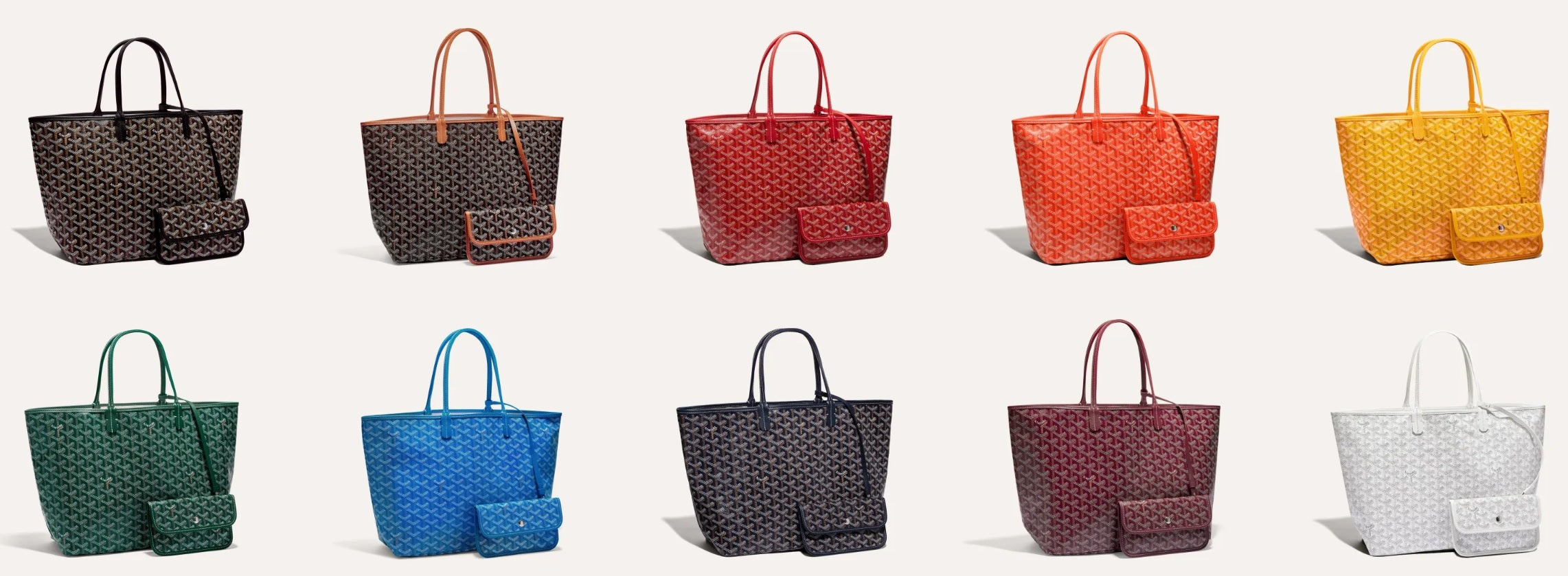 goyard st louis tote bag colors