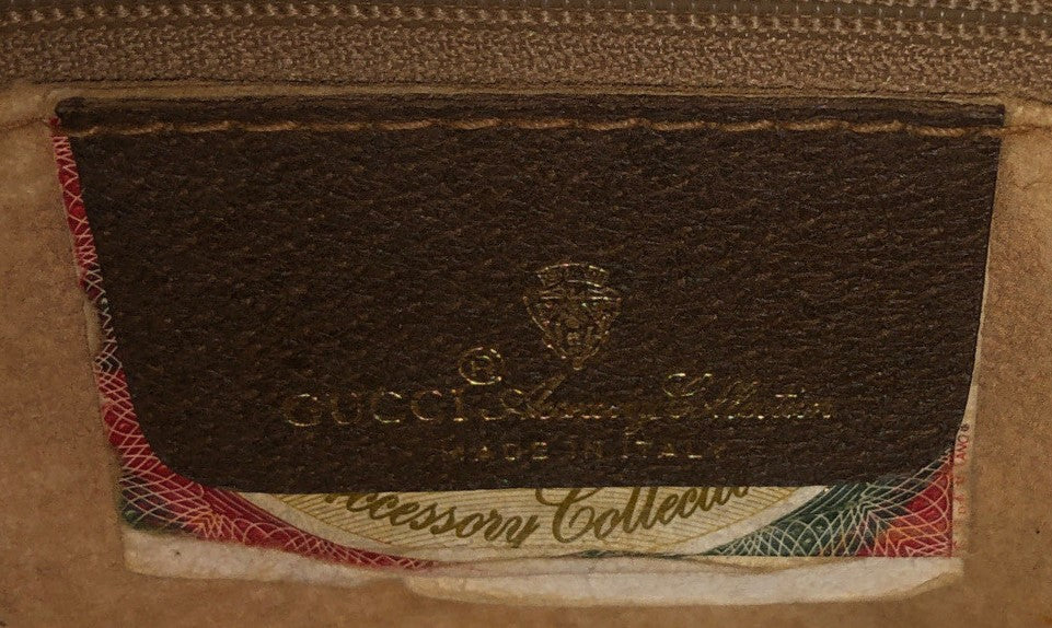gucci accessories collection 1979 stamp and serial