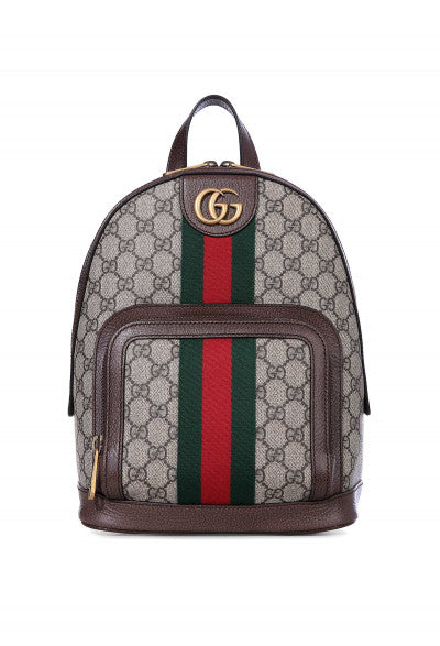 Armario Essentials: ¿Qué carteras deberían poseer cada mujer? Mochila de Ophidia de Gucci