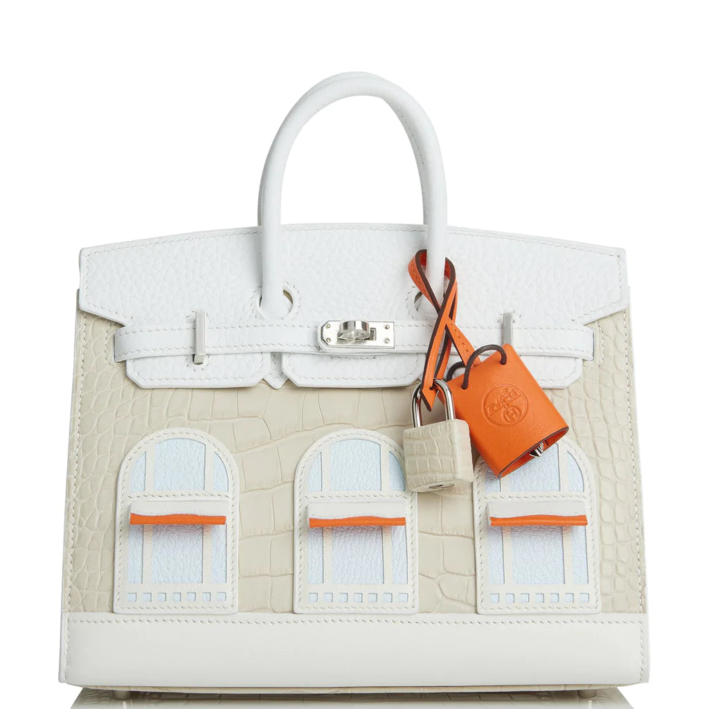 hermes white birkin faubourg