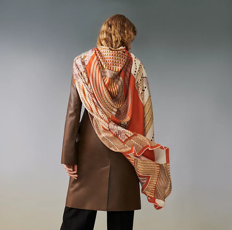 hermes shawl price