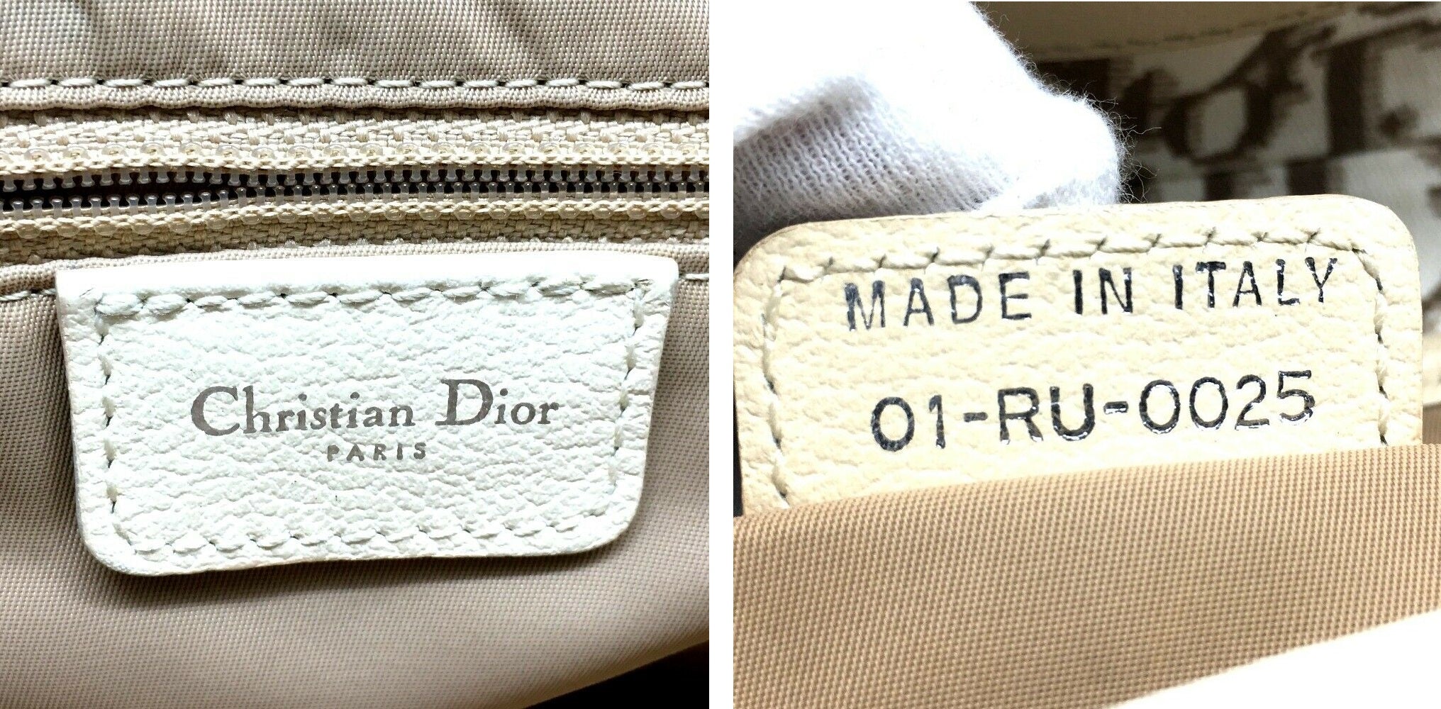 Cómo autenticar un bolso de Dior