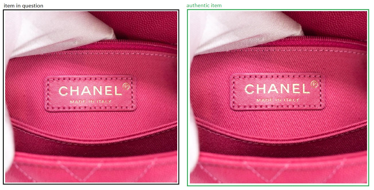 how to spot a fake chanel heat stamp