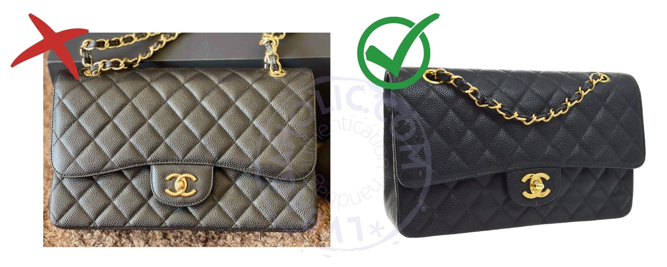 Authenticating Chanel Bags: Real vs Fake Examples [20 Pictures] – Bagaholic
