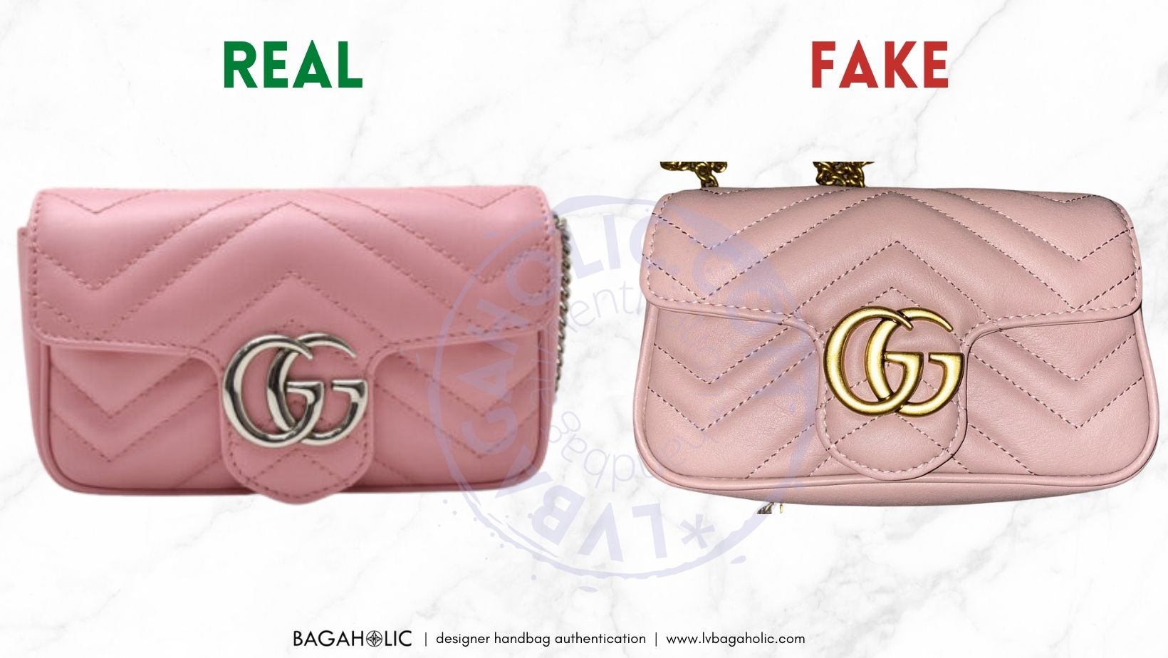 Step By Step Guide on How to spot a fake Gucci bag