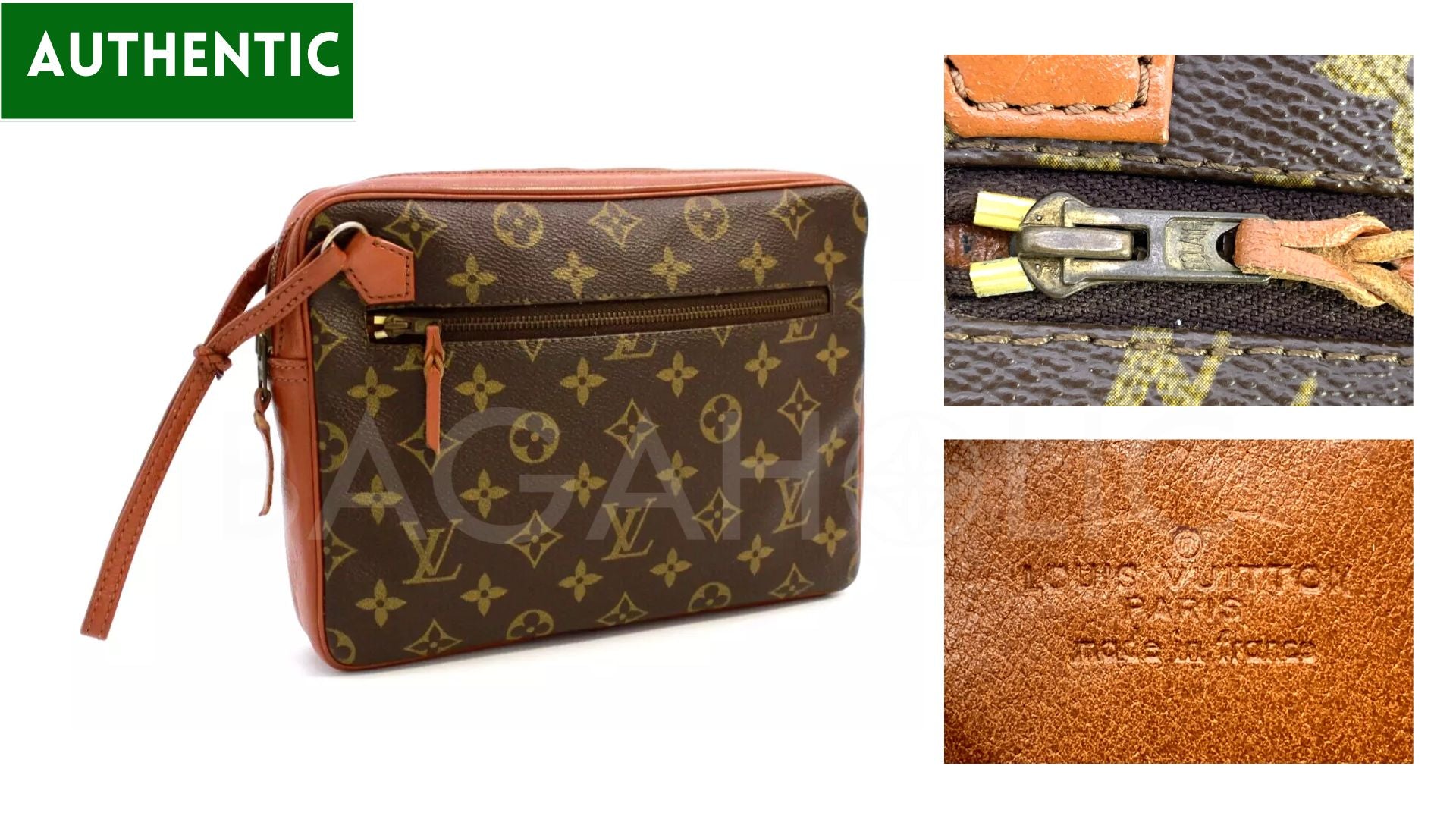 how to tell if a vintage louis vuitton bag is real - heat stamp 1970s