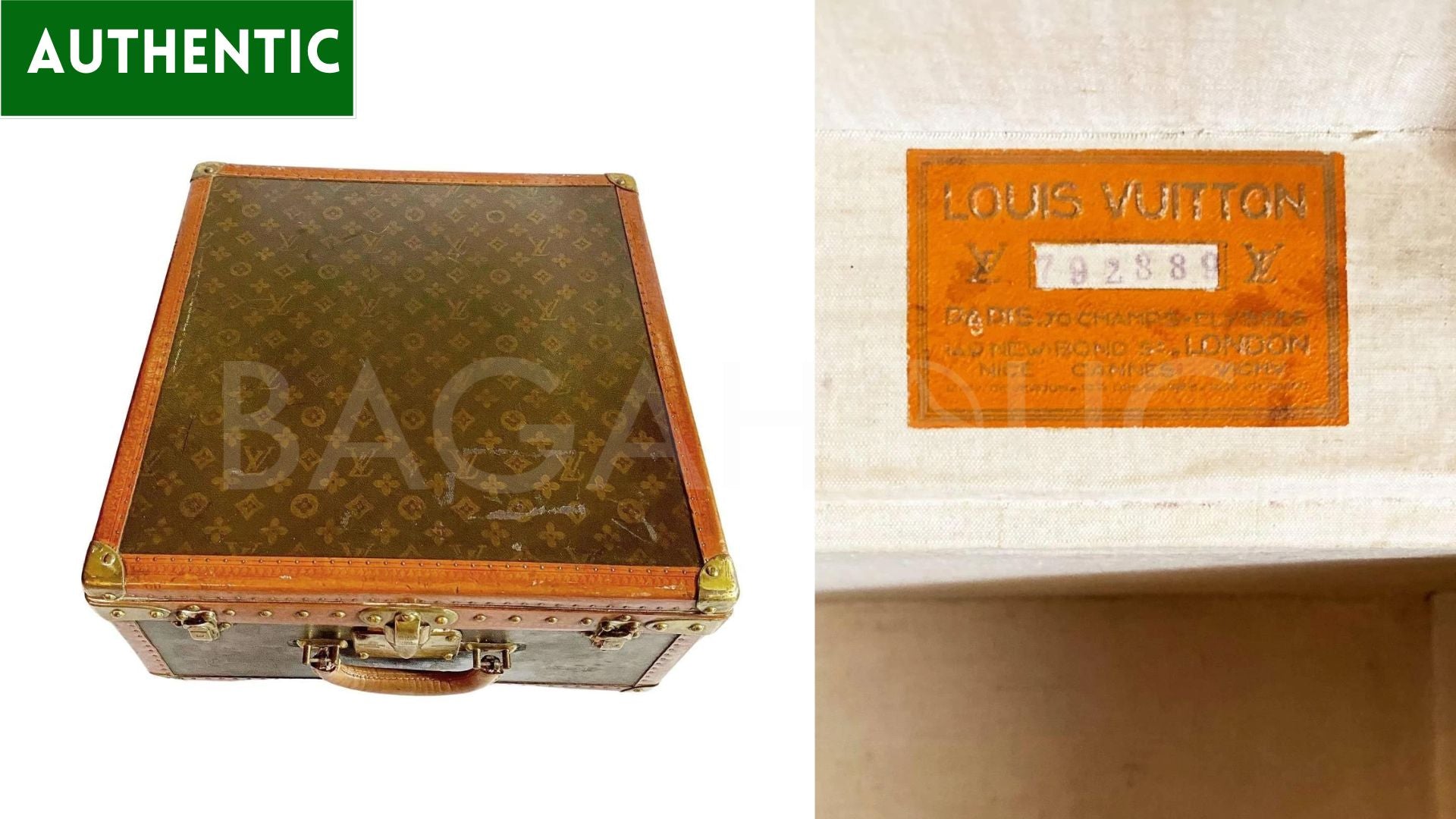 how to tell if vintage louis vuitton is real or fake trunks