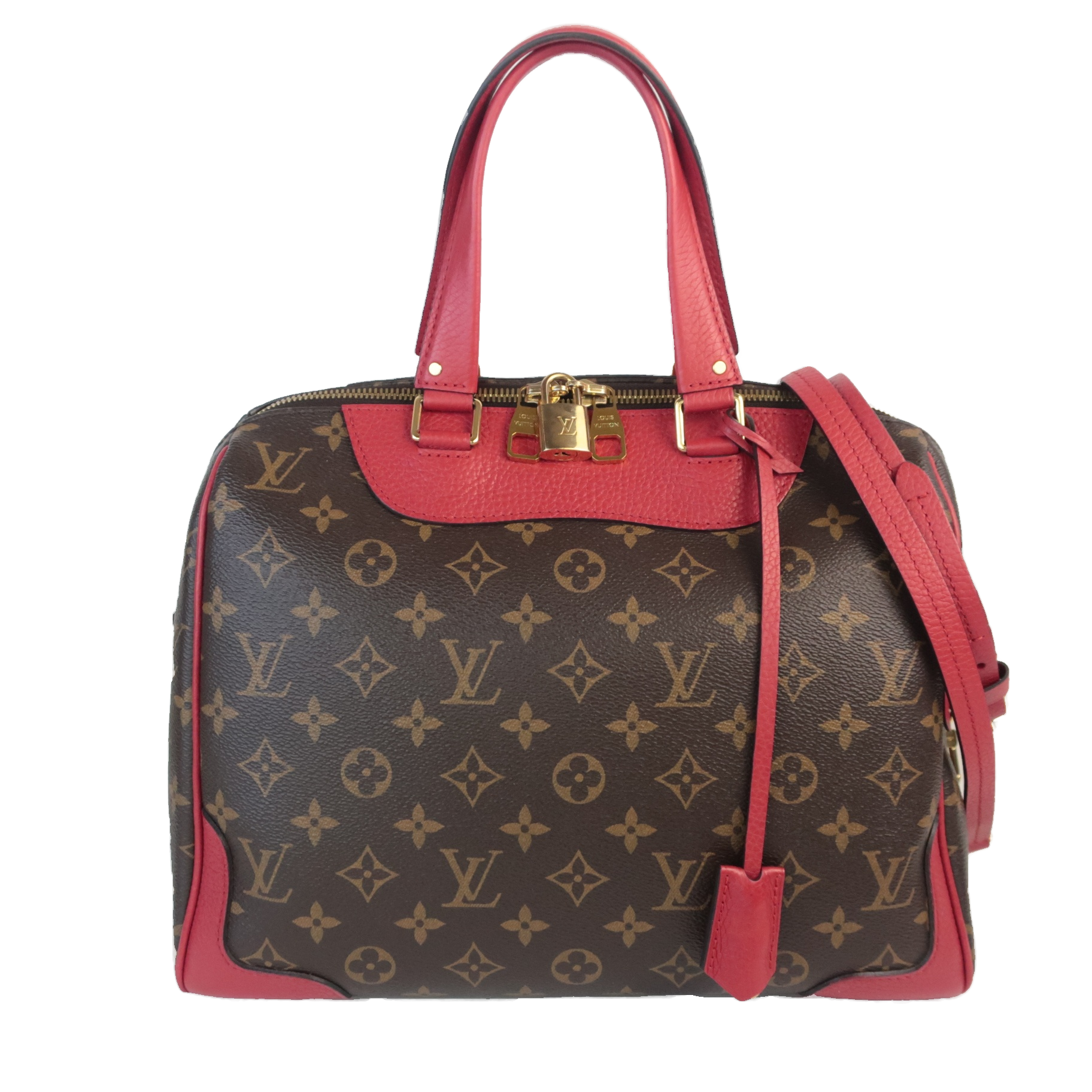 Las mejores ofertas en Rojo Louis Vuitton Montaigne Bolsas y bolsos para  Mujer