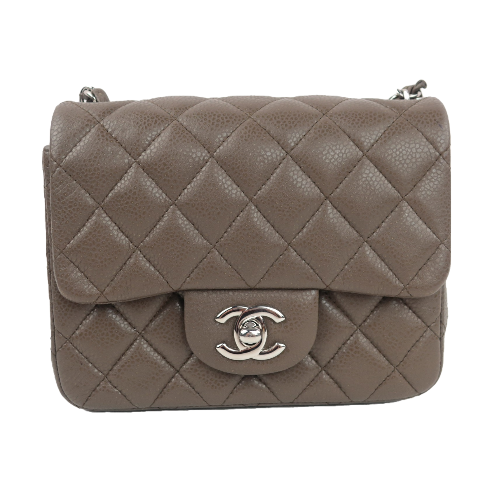 Chanel Black Quilted Leather Square Single Flap Bag - Yoogi's Closet